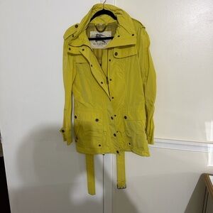 Burberry Yellow Trench Coat